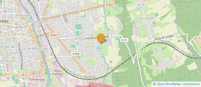 localisation de l'entreprise SALOBRENA  SEMEAC