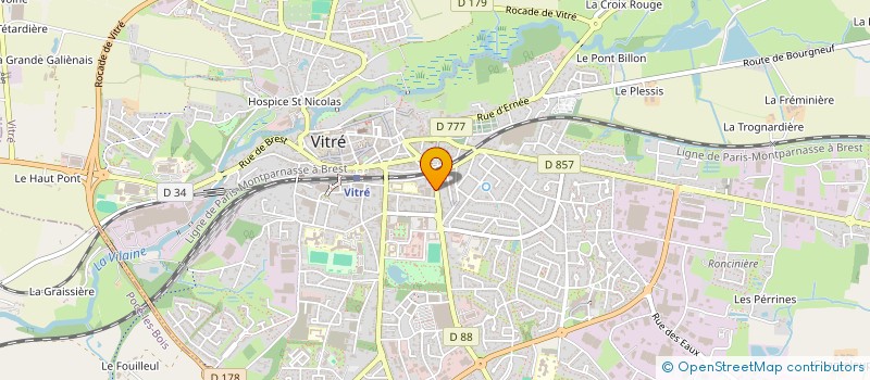 localisation de l'entreprise SALOCIN  VITRE