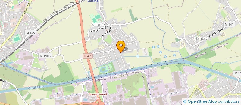 localisation de l'entreprise SALOM'ENERGIES  SALOME