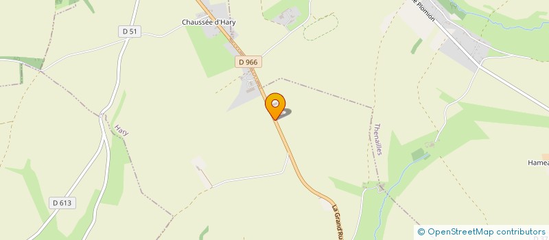 localisation de l'entreprise SALOMA  HARY