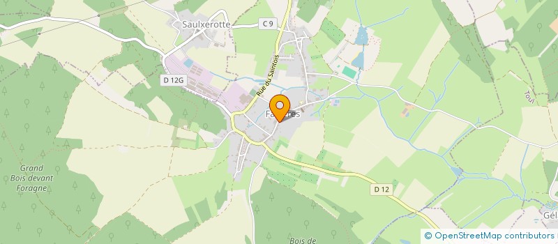 localisation de l'entreprise SALOMA  FAVIERES