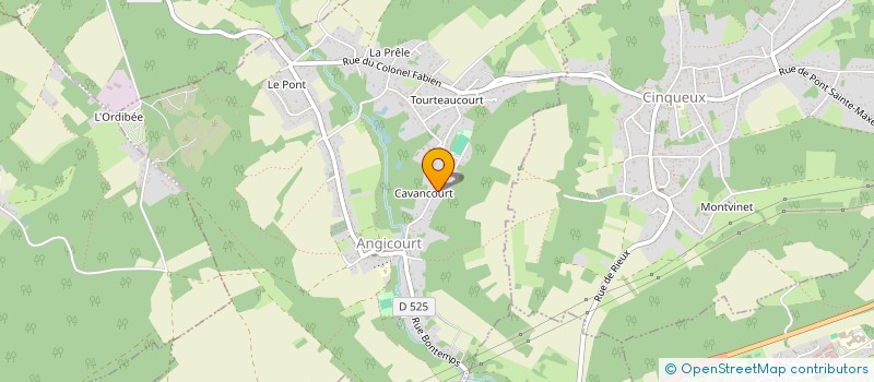 localisation de l'entreprise SALOMAT  ANGICOURT