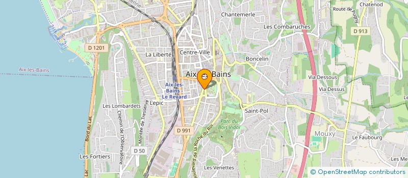 localisation de l'entreprise SALOMCHA  AIX-LES-BAINS