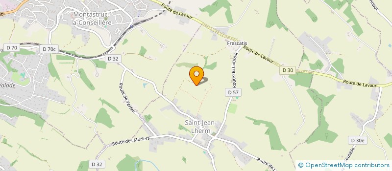 localisation de l'entreprise SALOME 09 à SAINT-JEAN-LHERM