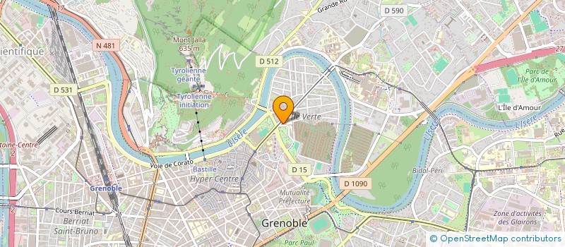 localisation de l'entreprise SALOME à GRENOBLE