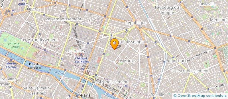 localisation de l'entreprise SALOME  PARIS