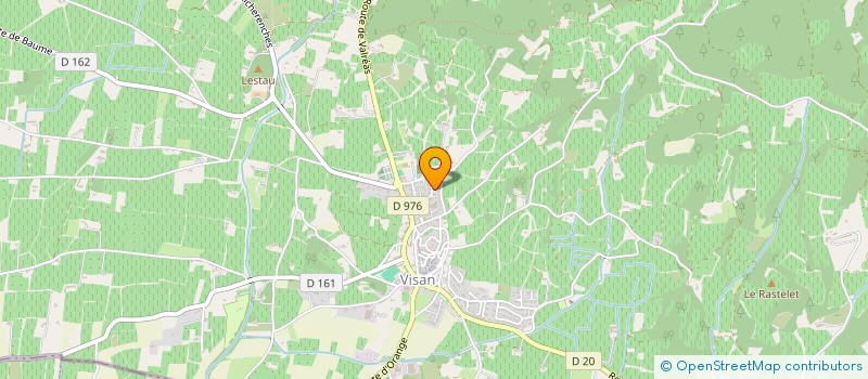 localisation de l'entreprise SALOME  VISAN