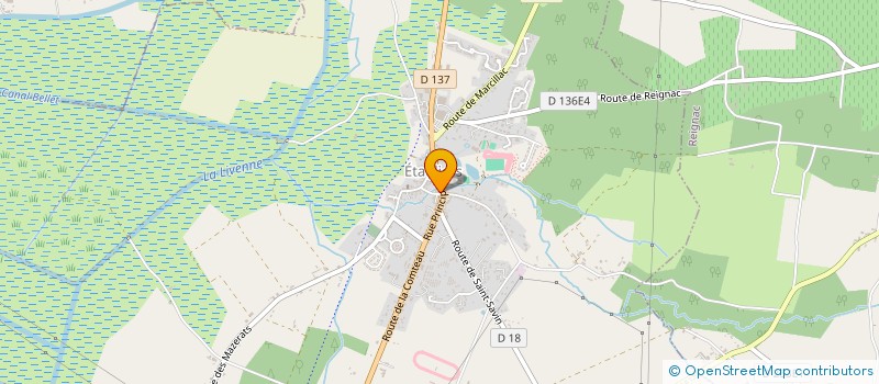 localisation de l'entreprise SALOME  ETAULIERS