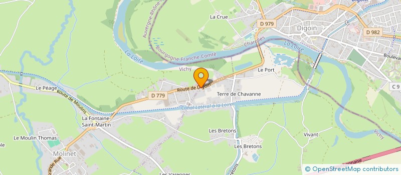 localisation de l'entreprise SALOME  CHASSENARD