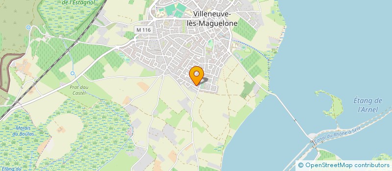 localisation de l'entreprise SALOME  VILLENEUVE-LES-MAGUELONE