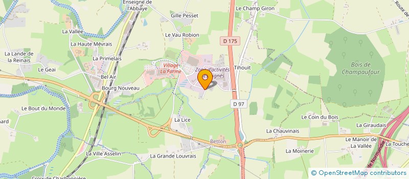 localisation de l'entreprise SALOME  BETTON