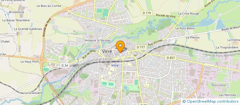 localisation de l'entreprise SALOME  VITRE