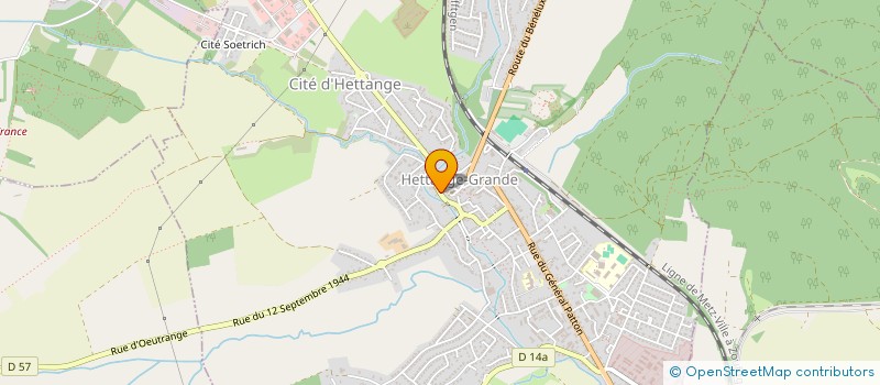 localisation de l'entreprise SALOME DIFFUSION  HETTANGE GRANDE