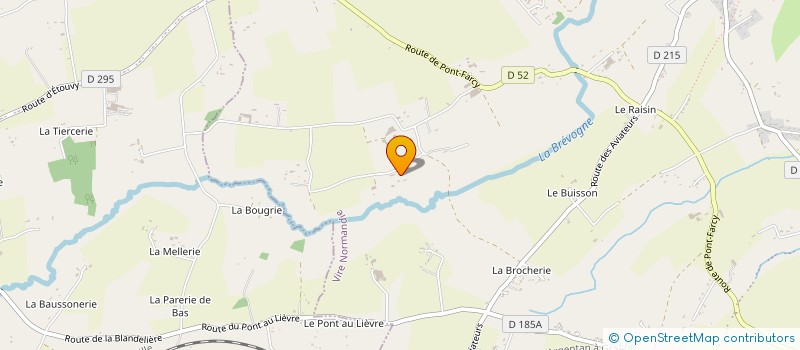 localisation de l'entreprise SALOME DIJOUX RESILIENCE PATRIMOINE  VIRE NORMANDIE