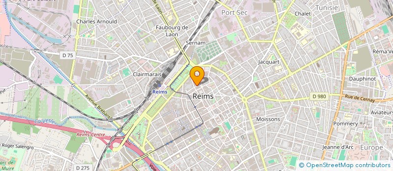 localisation de l'entreprise SALOME & GAUTIER  REIMS