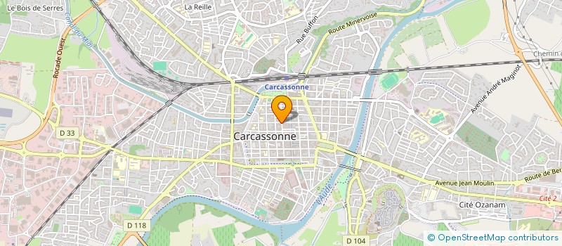 localisation de l'entreprise SALOME MINOUNE à CARCASSONNE