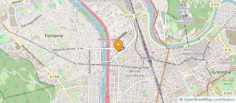 localisation de l'entreprise SALOME SITA à GRENOBLE