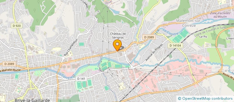 localisation de l'entreprise SALOME VALENTINI à MALEMORT
