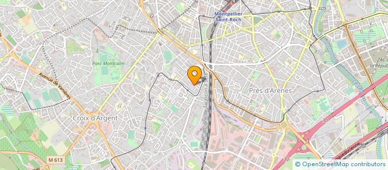 localisation de l'entreprise SALOMEE à MONTPELLIER