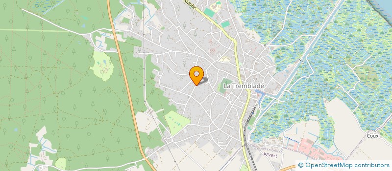 localisation de l'entreprise SALOMEJEANBA  LA TREMBLADE