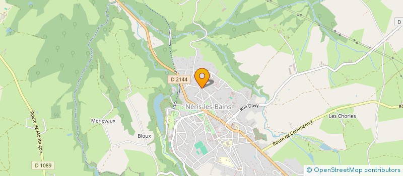 localisation de l'entreprise SALOMEMA  NERIS-LES-BAINS