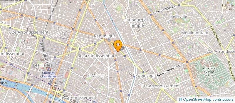 localisation de l'entreprise SALOMON  PARIS