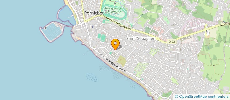 localisation de l'entreprise SALOMON HORIZON  PORNICHET