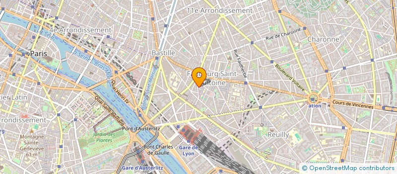 localisation de l'entreprise SALOMON RIEU D'ALAZARD  PARIS