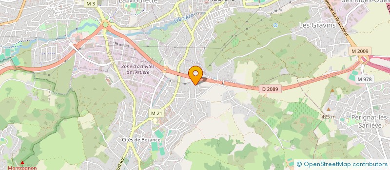 localisation de l'entreprise SALON 46  ROMAGNAT