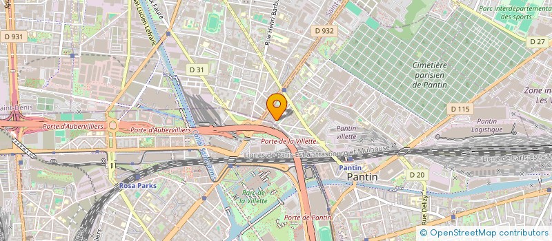 localisation de l'entreprise SALON 568  PANTIN