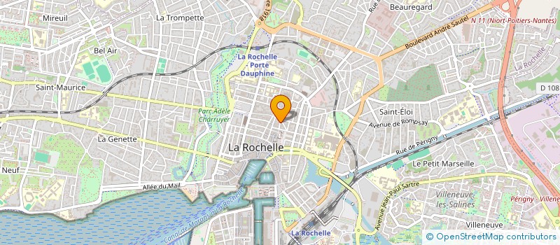 localisation de l'entreprise SALON ACTUEL à LA ROCHELLE