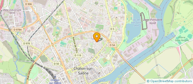 localisation de l'entreprise SALON ANAIS à CHALON-SUR-SAONE