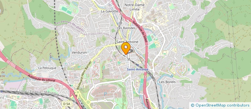 localisation de l'entreprise SALON ANATOLIA à MARSEILLE