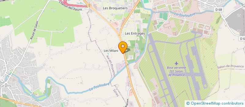 localisation de l'entreprise SALON AUTO SPORT  SALON-DE-PROVENCE