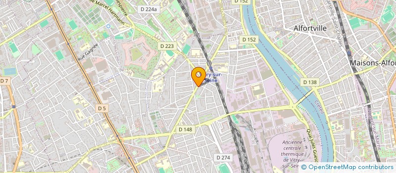 localisation de l'entreprise SALON BADOUD à VITRY-SUR-SEINE