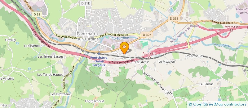 localisation de l'entreprise SALON BRASIL BELEZA  VINDRY-SUR-TURDINE