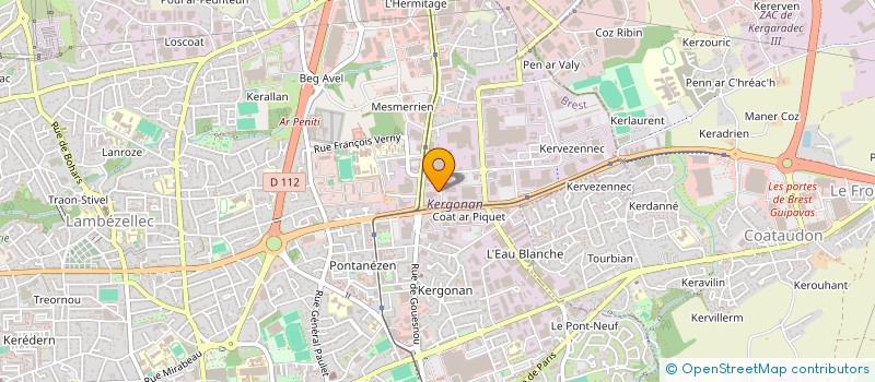 localisation de l'entreprise SALON BRESTOIS DE L AUTO ET CARAVANE à BREST