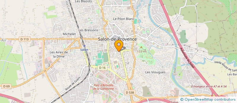 localisation de l'entreprise SALON C'OIF à SALON-DE-PROVENCE