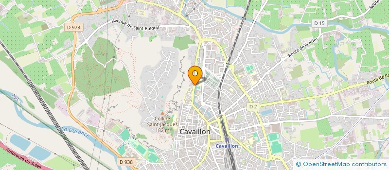 localisation de l'entreprise SALON COLORISTA  CAVAILLON