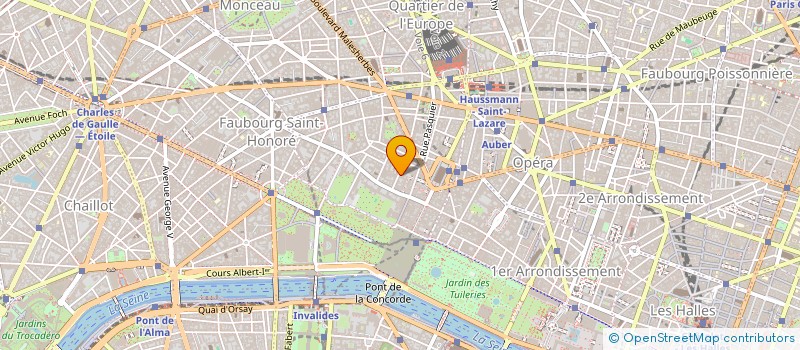 localisation de l'entreprise SALON CORSETERI LINGERIE FEMIN  PARIS