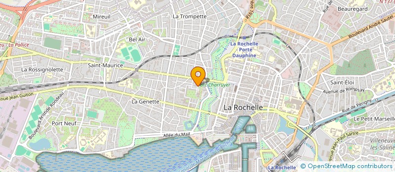 localisation de l'entreprise SALON D'ARTS PLASTIQUES DE LA ROCHELLE  LAGORD