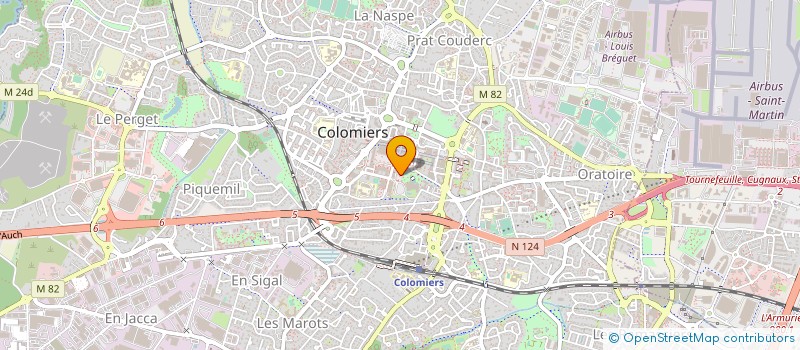 localisation de l'entreprise SALON D AUTOMNE COLOMIERS  COLOMIERS