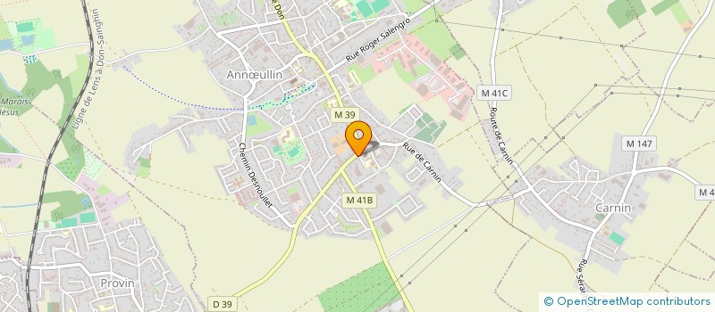 localisation de l'entreprise SALON DE JADE  ANNULLIN