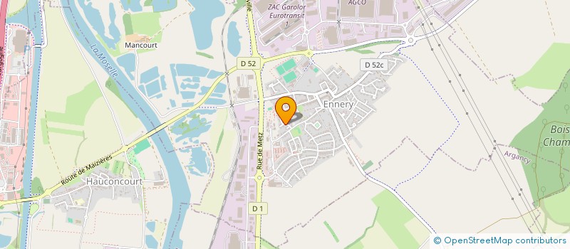 localisation de l'entreprise SALON DE L'EVENEMENTIEL  ENNERY