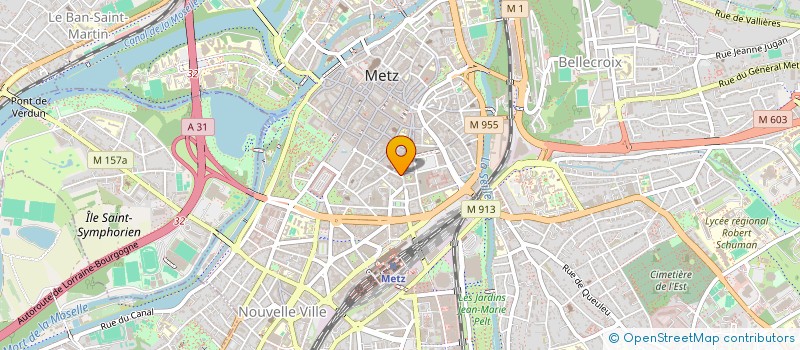 localisation de l'entreprise SALON DE LASALLE  METZ