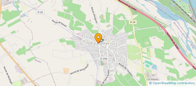 localisation de l'entreprise SALON DE LEAMELIA  CABANNES