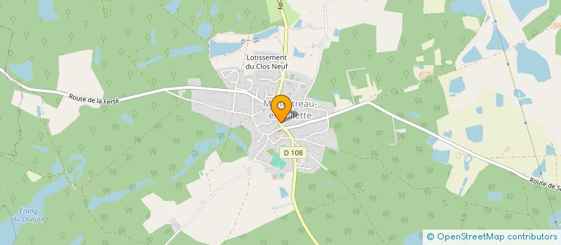 localisation de l'entreprise SALON DE MENESTREAU à MENESTREAU-EN-VILLETTE