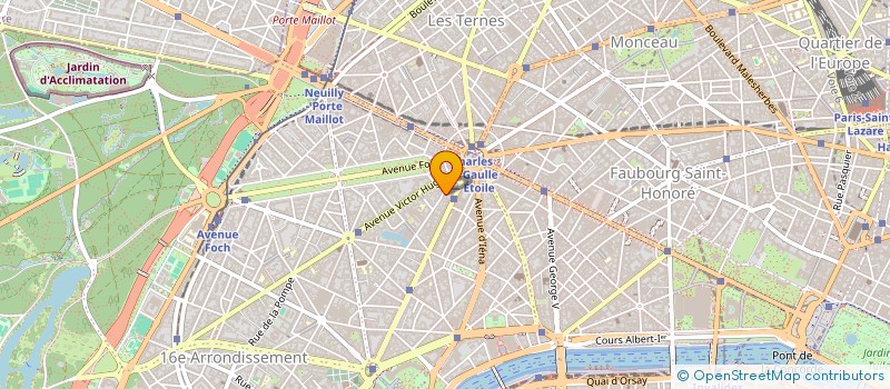 localisation de l'entreprise SALON DE ROSE  PARIS