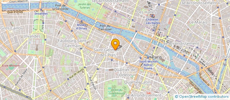 localisation de l'entreprise SALON DE SAINT GERMAIN  PARIS