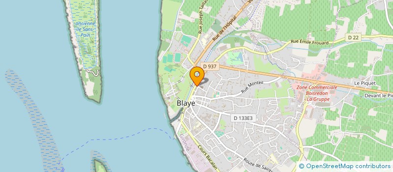 localisation de l'entreprise SALON DE THE CASA ORIENTALE à BLAYE